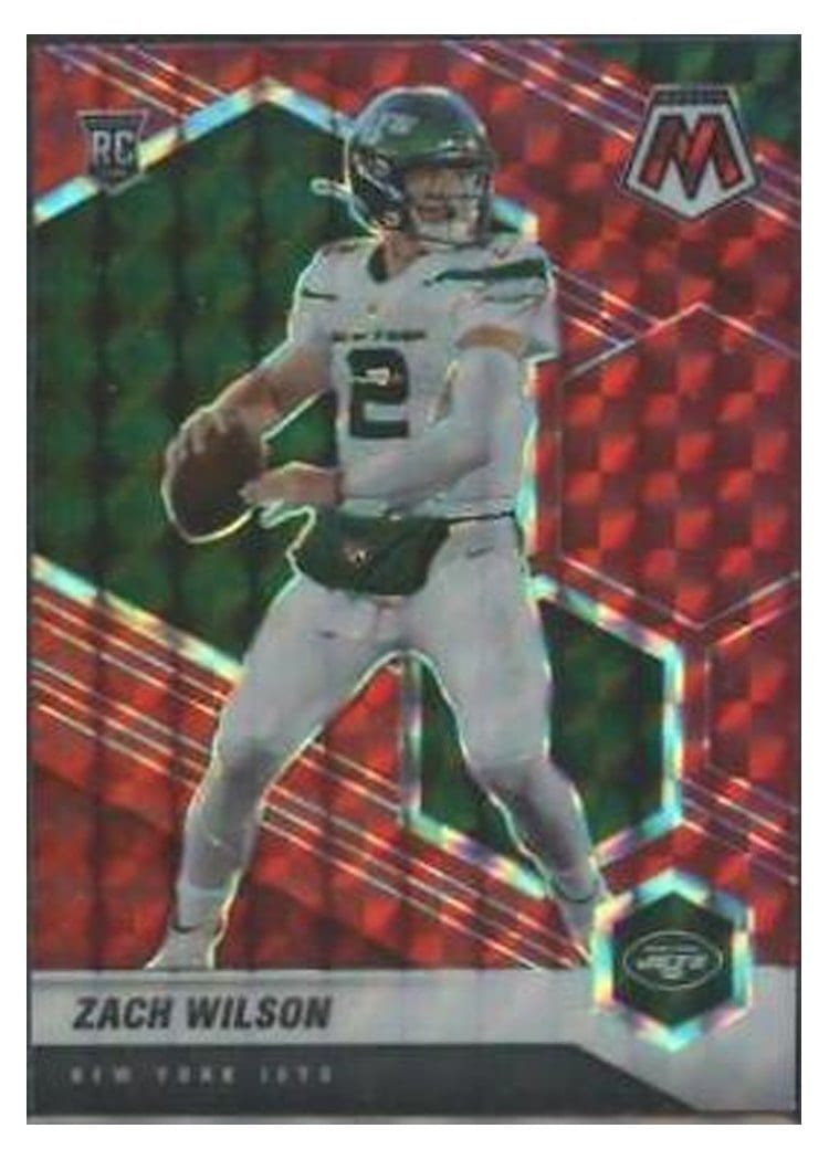 2021 Panini Mosaic Base Set Zach Wilson #302 card