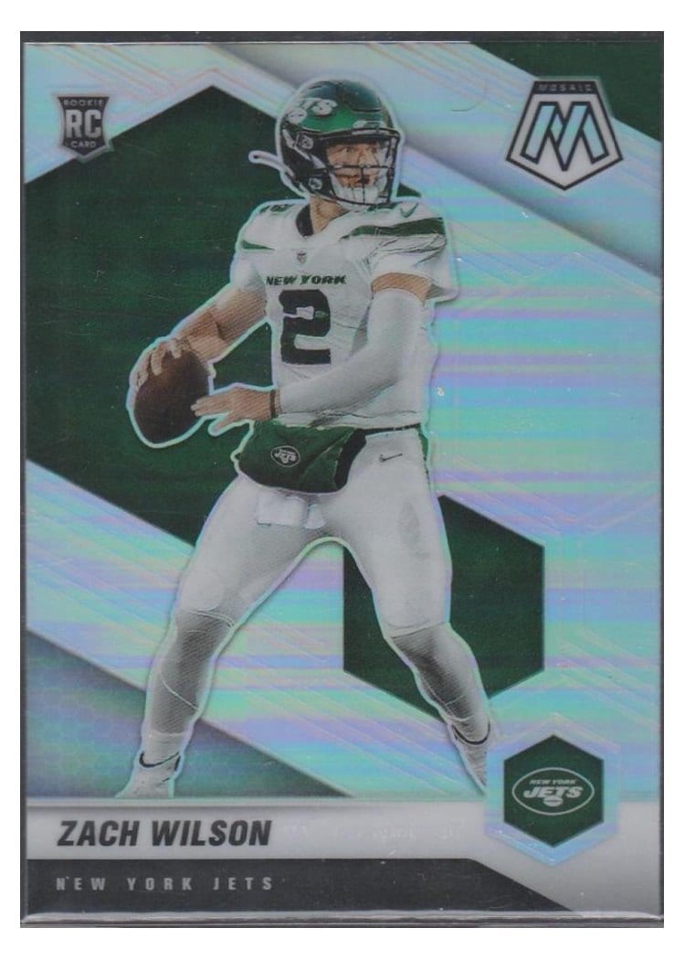 2021 Panini Mosaic Base Set Zach Wilson #302 card