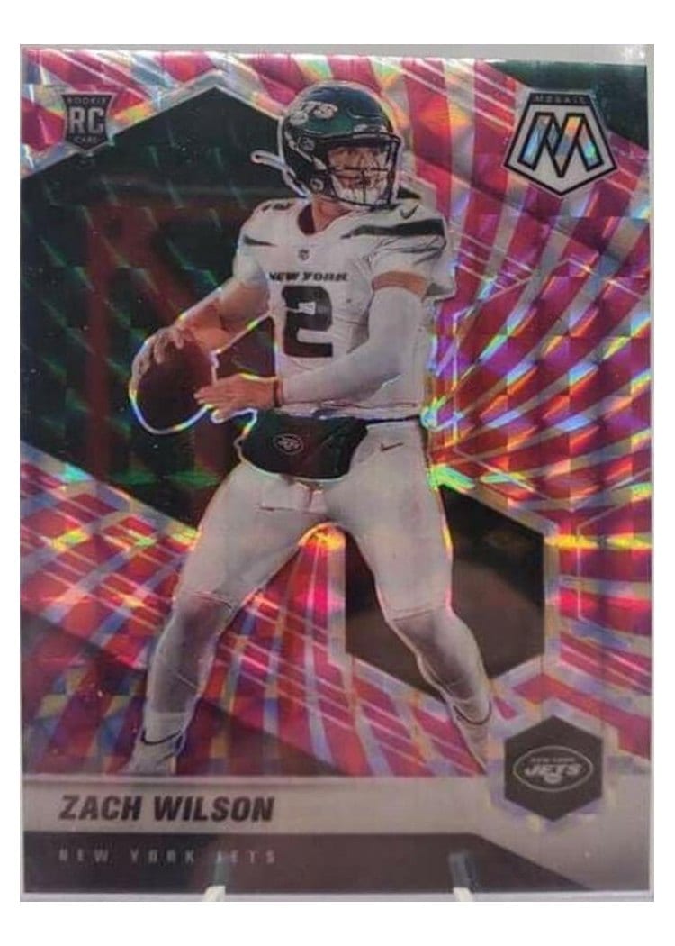 2021 Panini Mosaic Base Set Zach Wilson #302 card