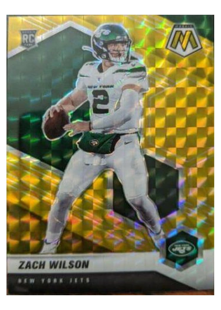 2021 Panini Mosaic Base Set Zach Wilson #302 card