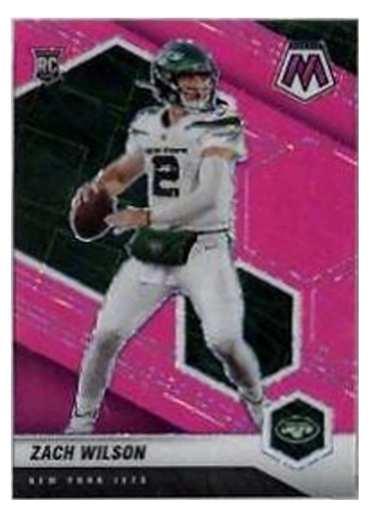 2021 Panini Mosaic Base Set Zach Wilson #302 card