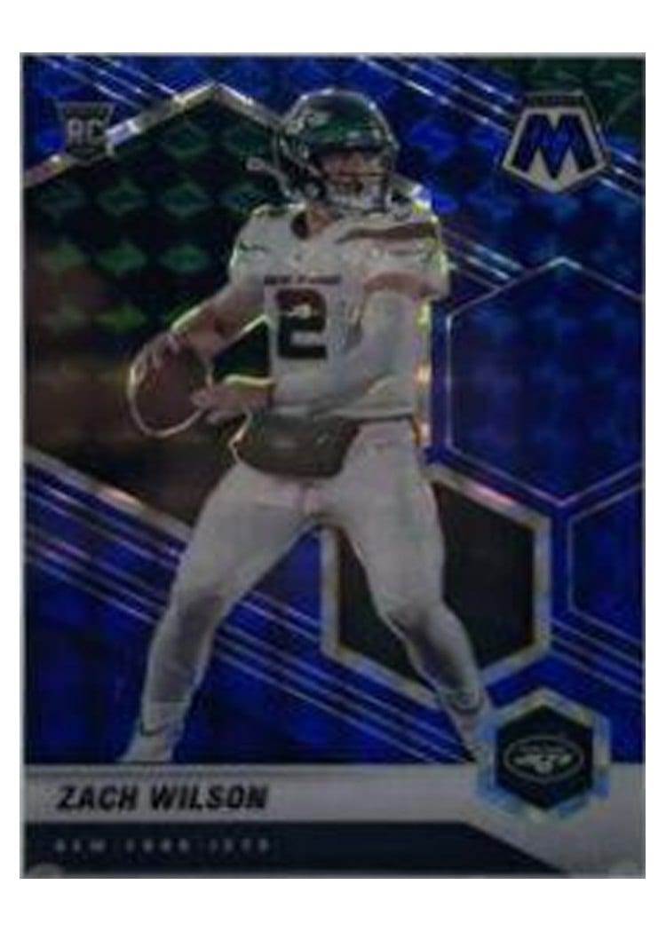 2021 Panini Mosaic Base Set Zach Wilson #302 card