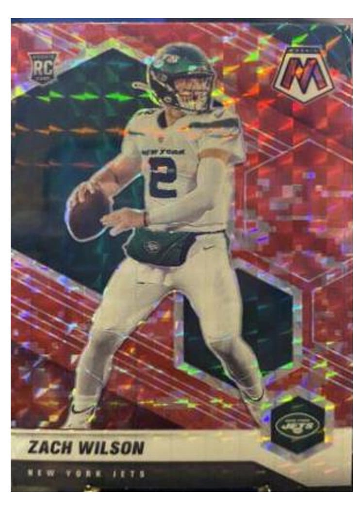 2021 Panini Mosaic Base Set Zach Wilson #302 card