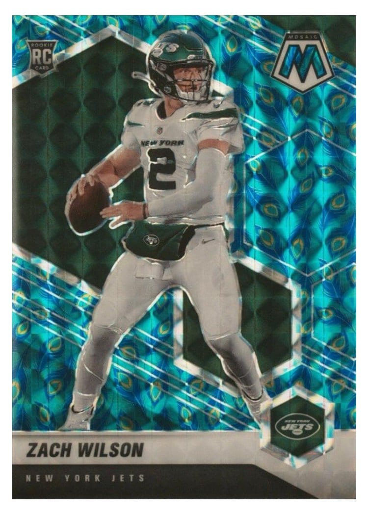 2021 Panini Mosaic Base Set Zach Wilson #302 card