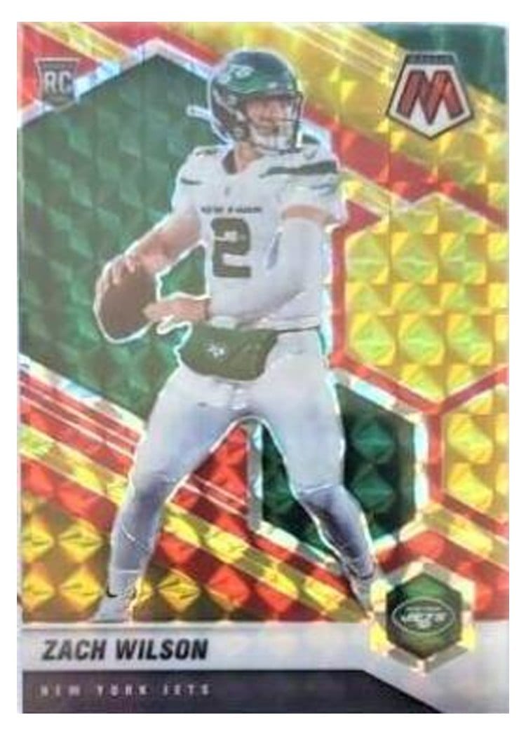 2021 Panini Mosaic Base Set Zach Wilson #302 card