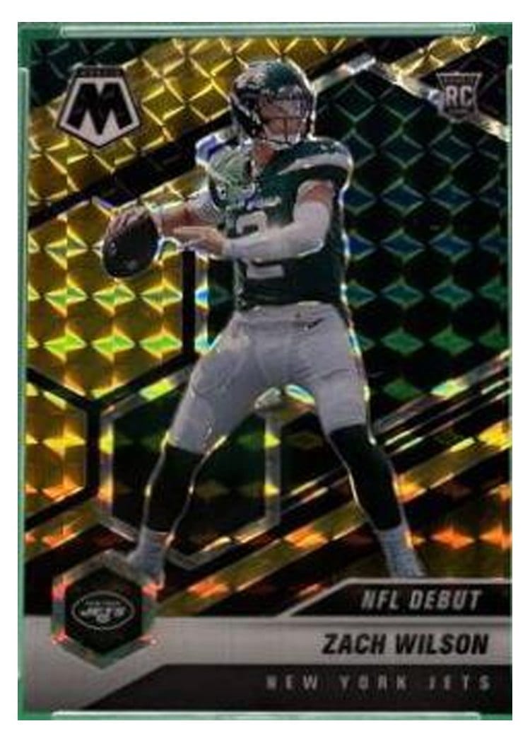 2021 Panini Mosaic Base Set Zach Wilson #302 card