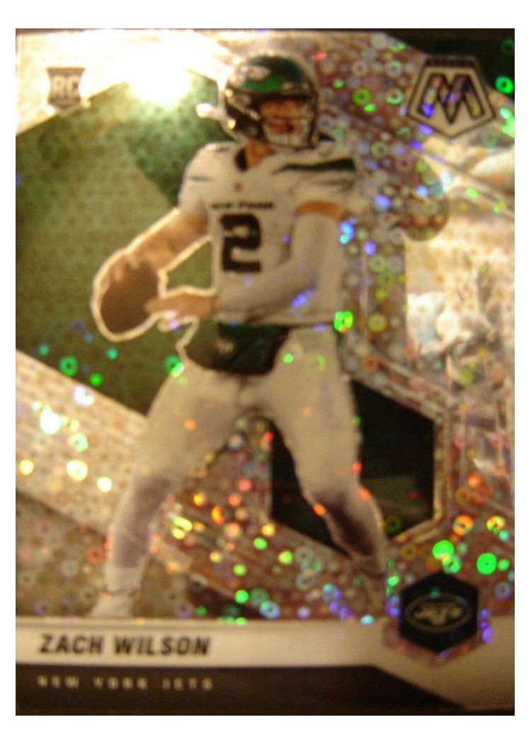 2021 Panini Mosaic Base Set Zach Wilson #302 card