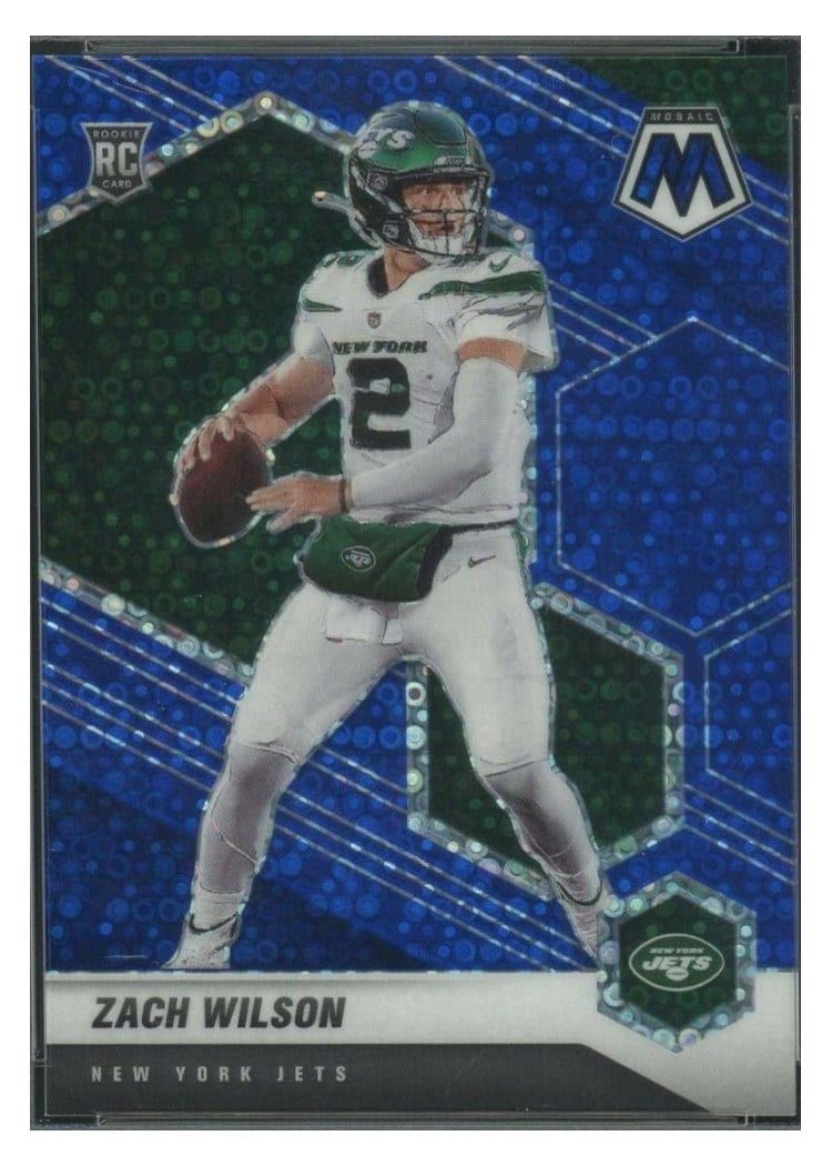2021 Panini Mosaic Base Set Zach Wilson #302 card
