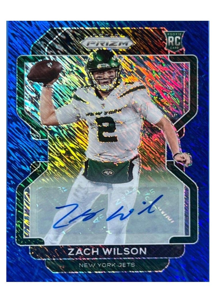 2021 Panini Prizm Base Set Zach Wilson #332 card