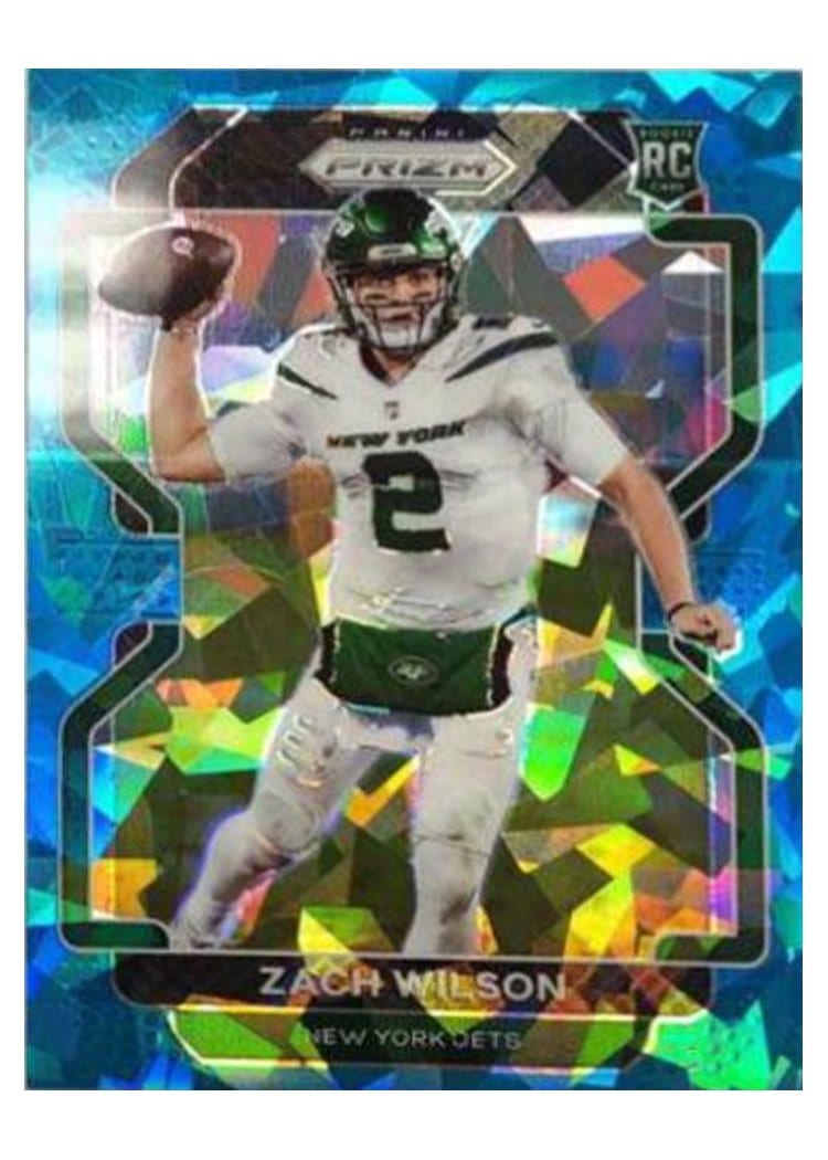 2021 Panini Prizm Base Set Zach Wilson #332 card