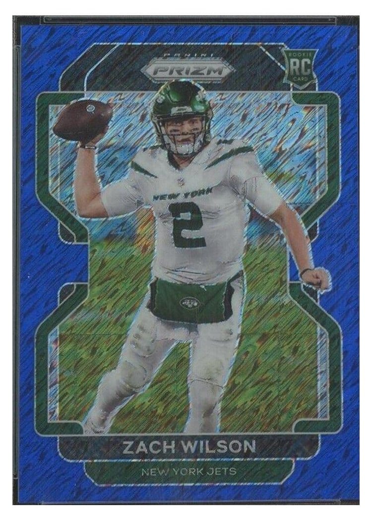 2021 Panini Prizm Base Set Zach Wilson #332 card
