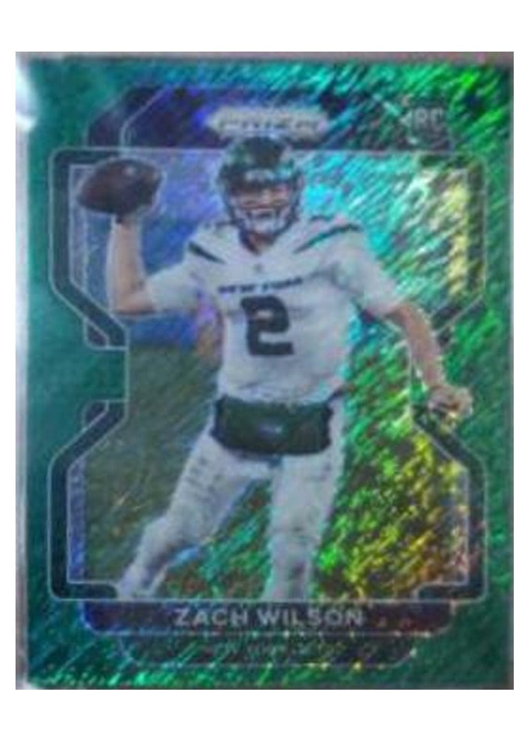 2021 Panini Prizm Base Set Zach Wilson #332 card