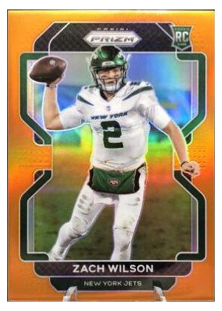 2021 Panini Prizm Base Set Zach Wilson #332 card