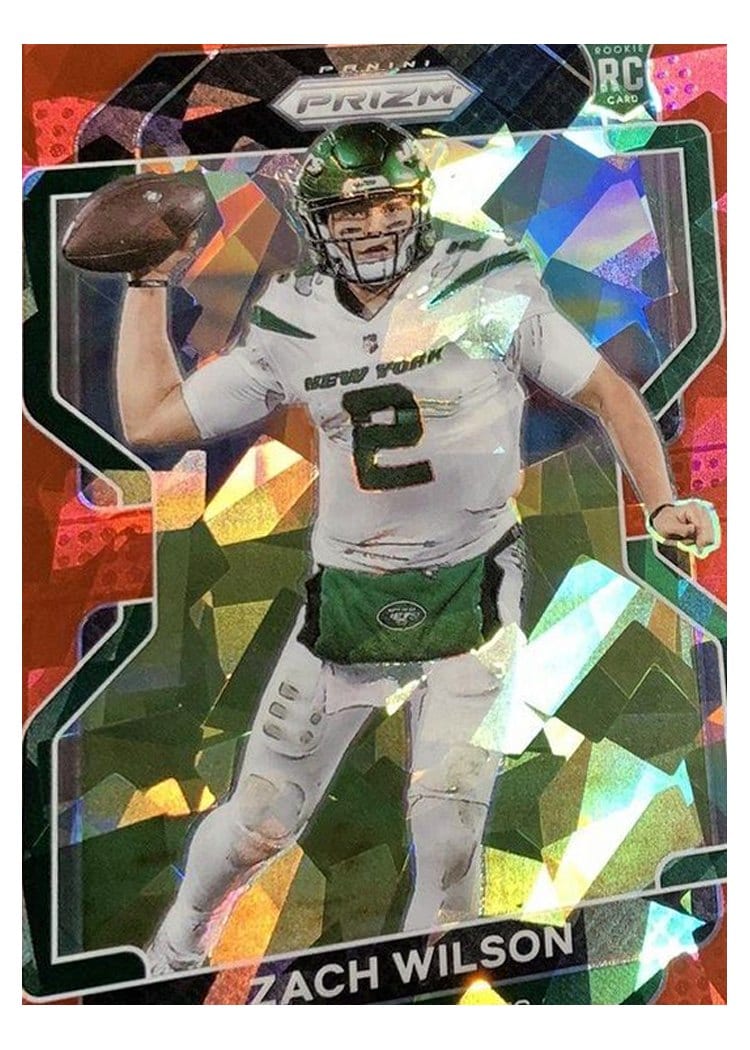 2021 Panini Prizm Base Set Zach Wilson #332 card