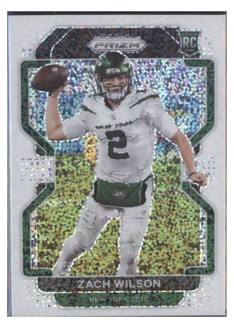 2021 Panini Prizm Base Set Zach Wilson #332 card