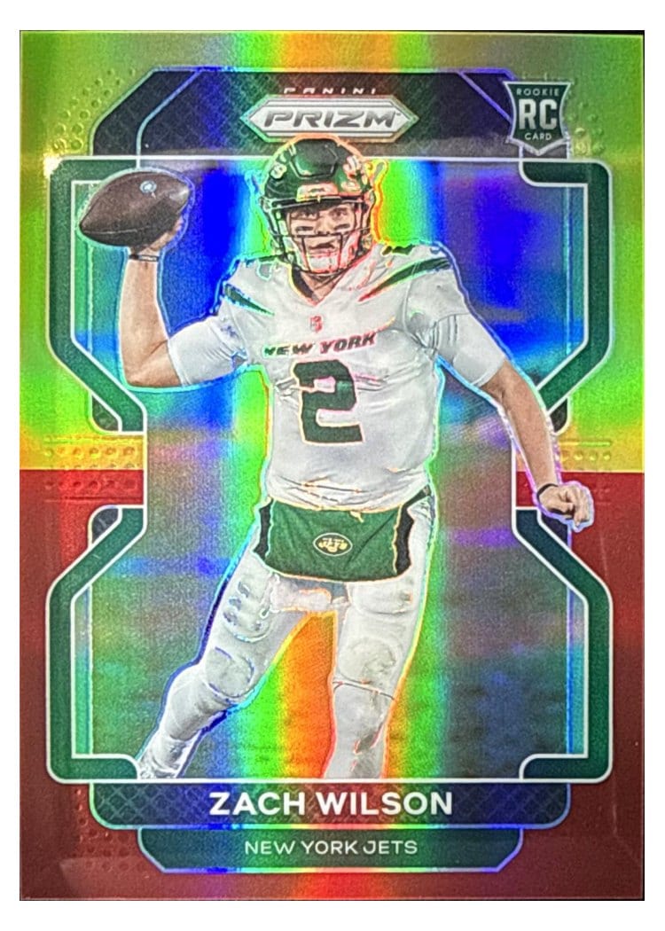 2021 Panini Prizm Base Set Zach Wilson #332 card