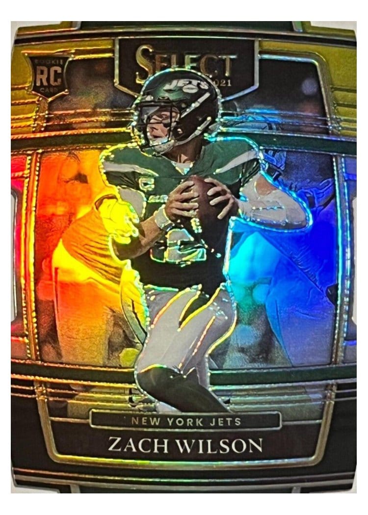 2021 Panini Select Zach Wilson #44 card