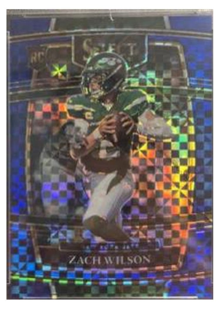 2021 Panini Select Zach Wilson #44 card