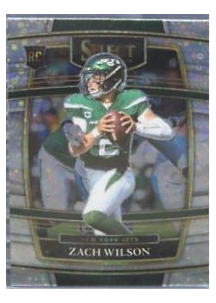 2021 Panini Select Zach Wilson #44 card