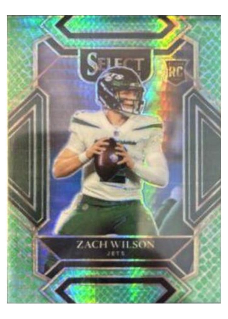 2021 Panini Select Zach Wilson #44 card