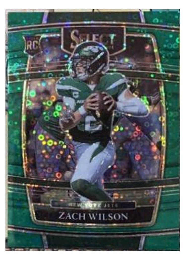 2021 Panini Select Zach Wilson #44 card