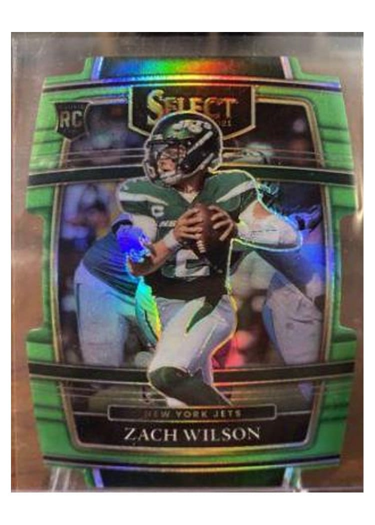 2021 Panini Select Zach Wilson #44 card