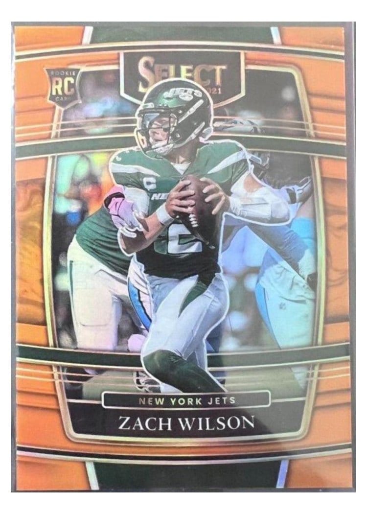 2021 Panini Select Zach Wilson #44 card