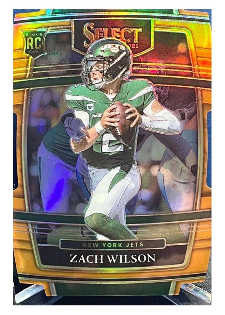 2021 Panini Select Zach Wilson #44 card