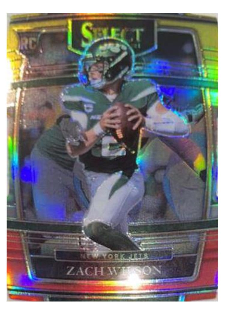 2021 Panini Select Zach Wilson #44 card