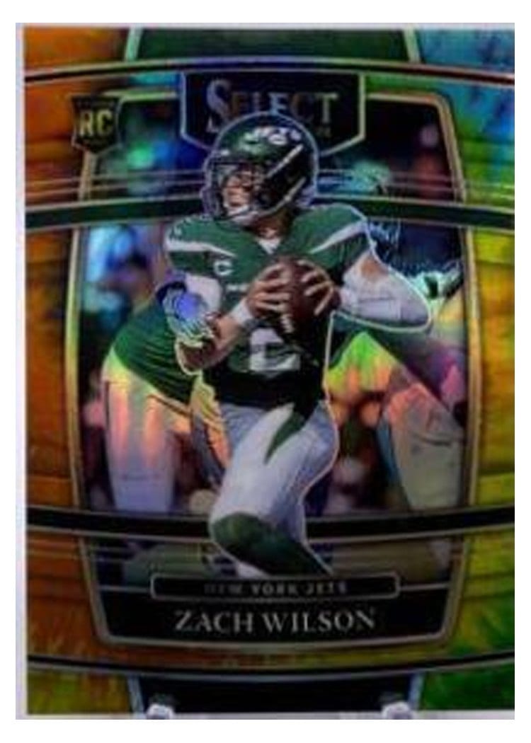 2021 Panini Select Zach Wilson #44 card