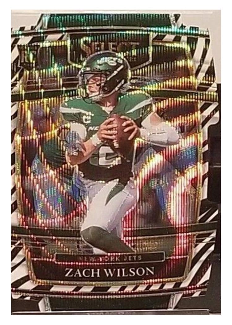 2021 Panini Select Zach Wilson #44 card