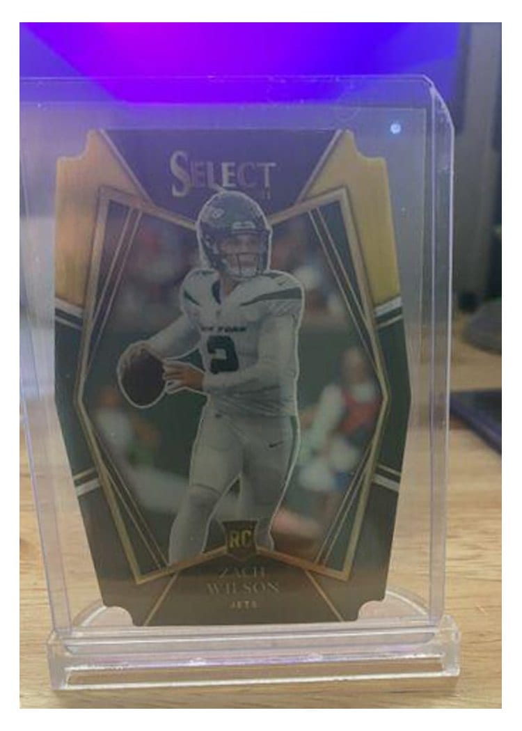 2021 Panini Select Base Set Zach Wilson #144 card