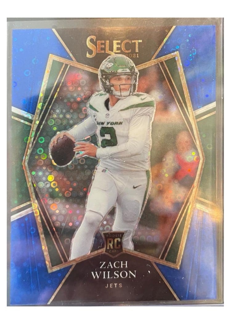 2021 Panini Select Base Set Zach Wilson #144 card
