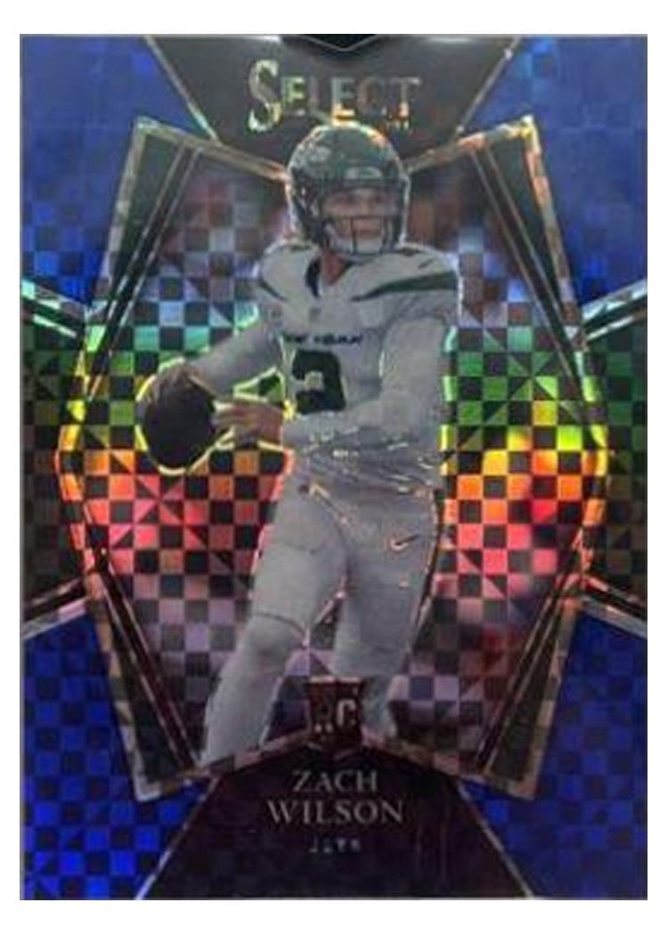 2021 Panini Select Base Set Zach Wilson #144 card
