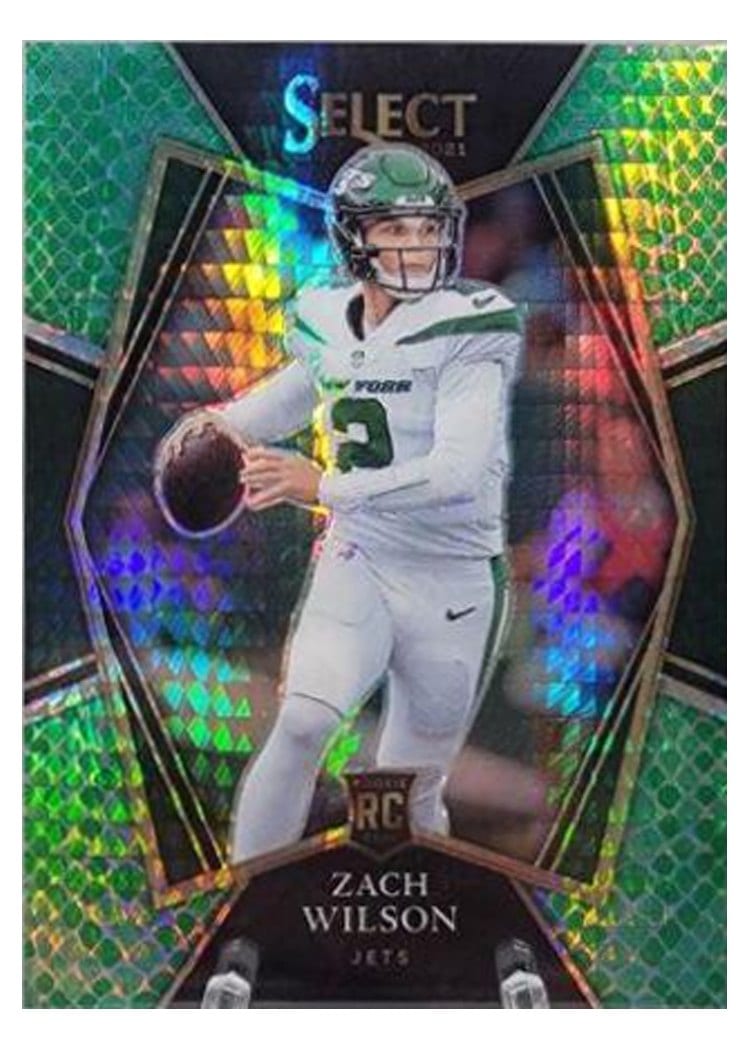 2021 Panini Select Base Set Zach Wilson #144 card