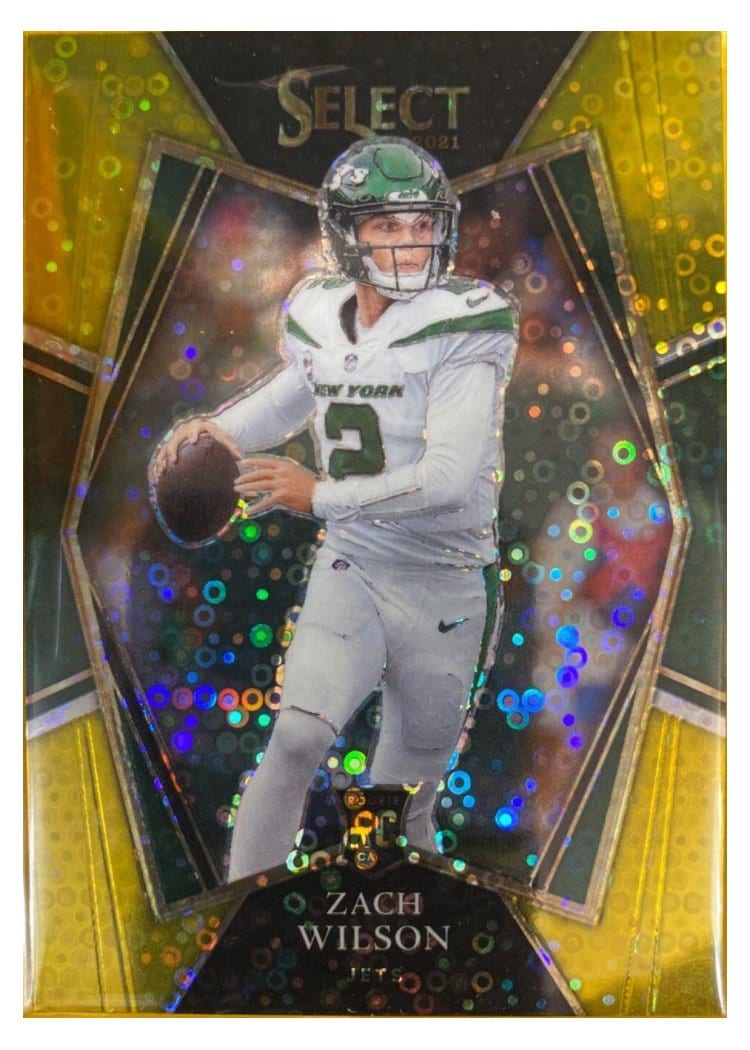 2021 Panini Select Base Set Zach Wilson #144 card