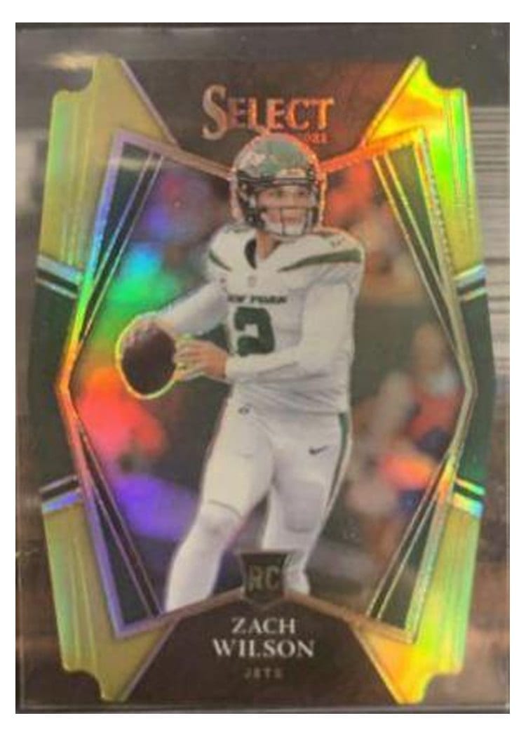 2021 Panini Select Base Set Zach Wilson #144 card