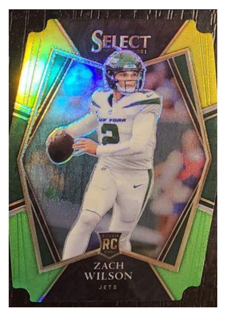 2021 Panini Select Base Set Zach Wilson #144 card