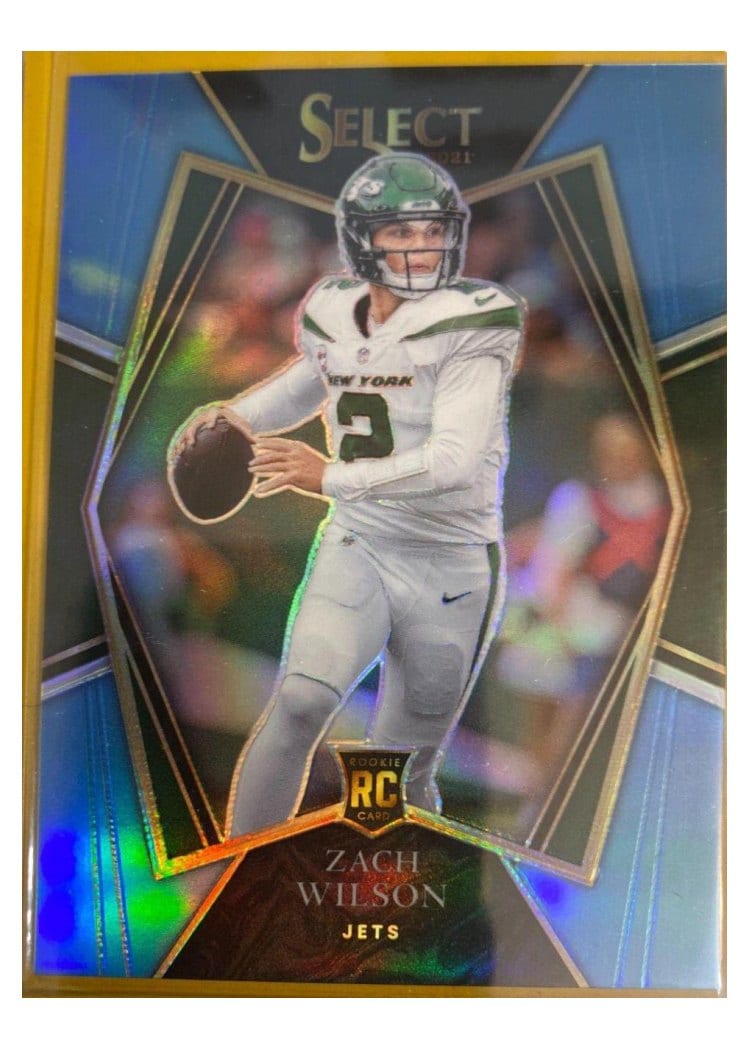 2021 Panini Select Base Set Zach Wilson #144 card