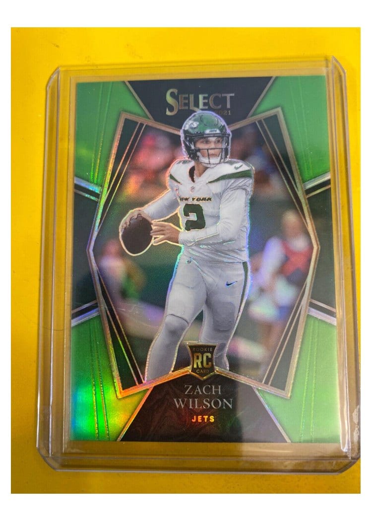 2021 Panini Select Base Set Zach Wilson #144 card