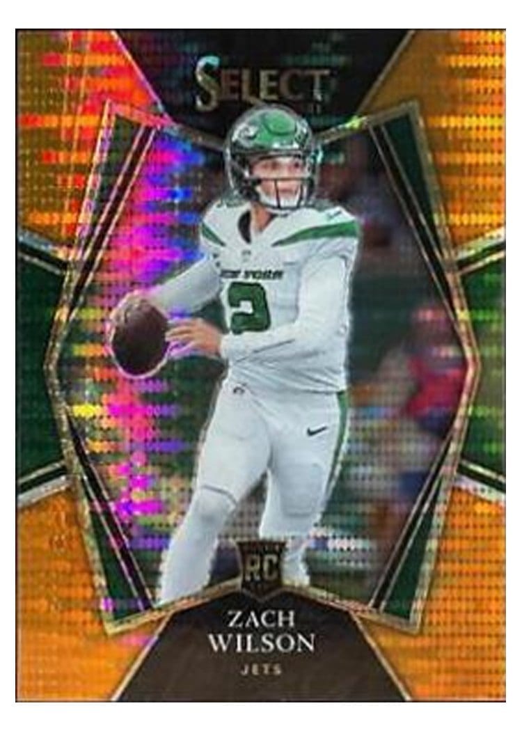 2021 Panini Select Base Set Zach Wilson #144 card