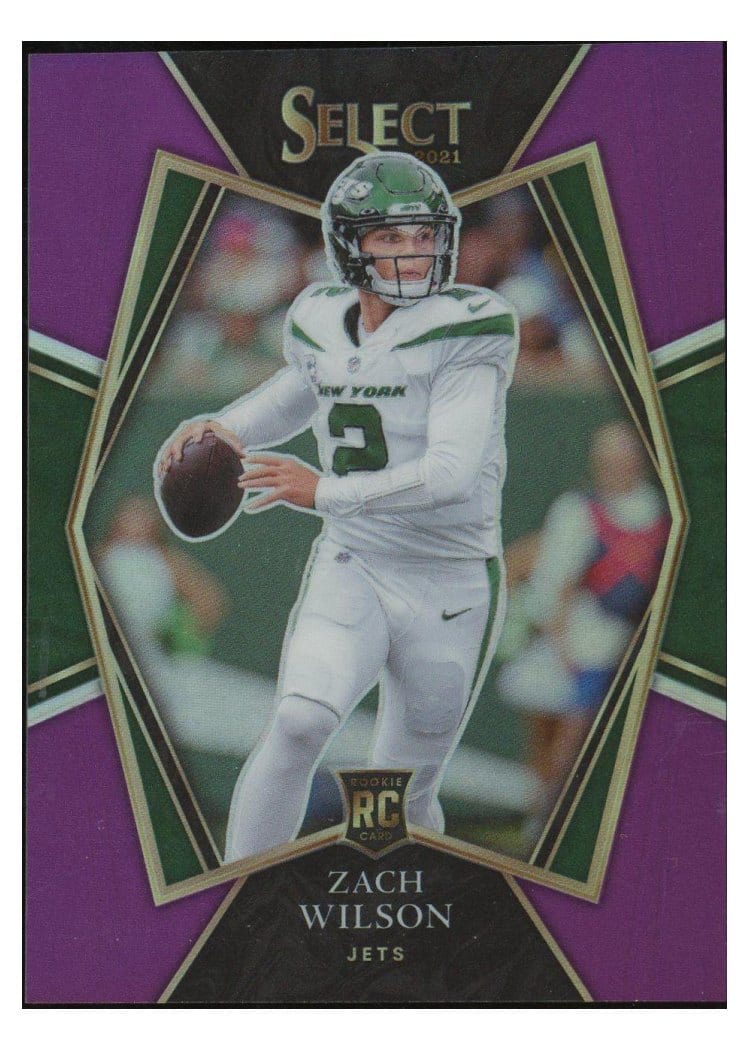 2021 Panini Select Base Set Zach Wilson #144 card