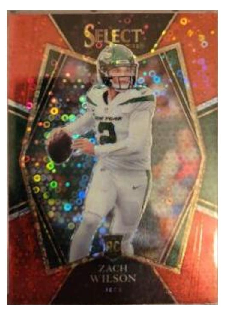 2021 Panini Select Base Set Zach Wilson #144 card