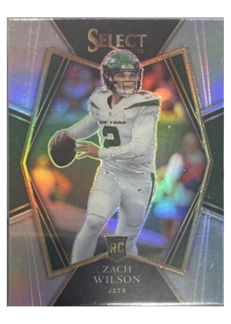 2021 Panini Select Base Set Zach Wilson Silver #144 card