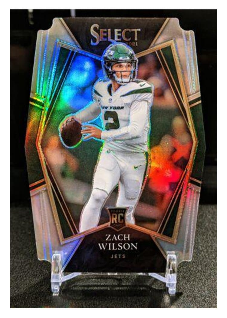2021 Panini Select Base Set Zach Wilson #144 card