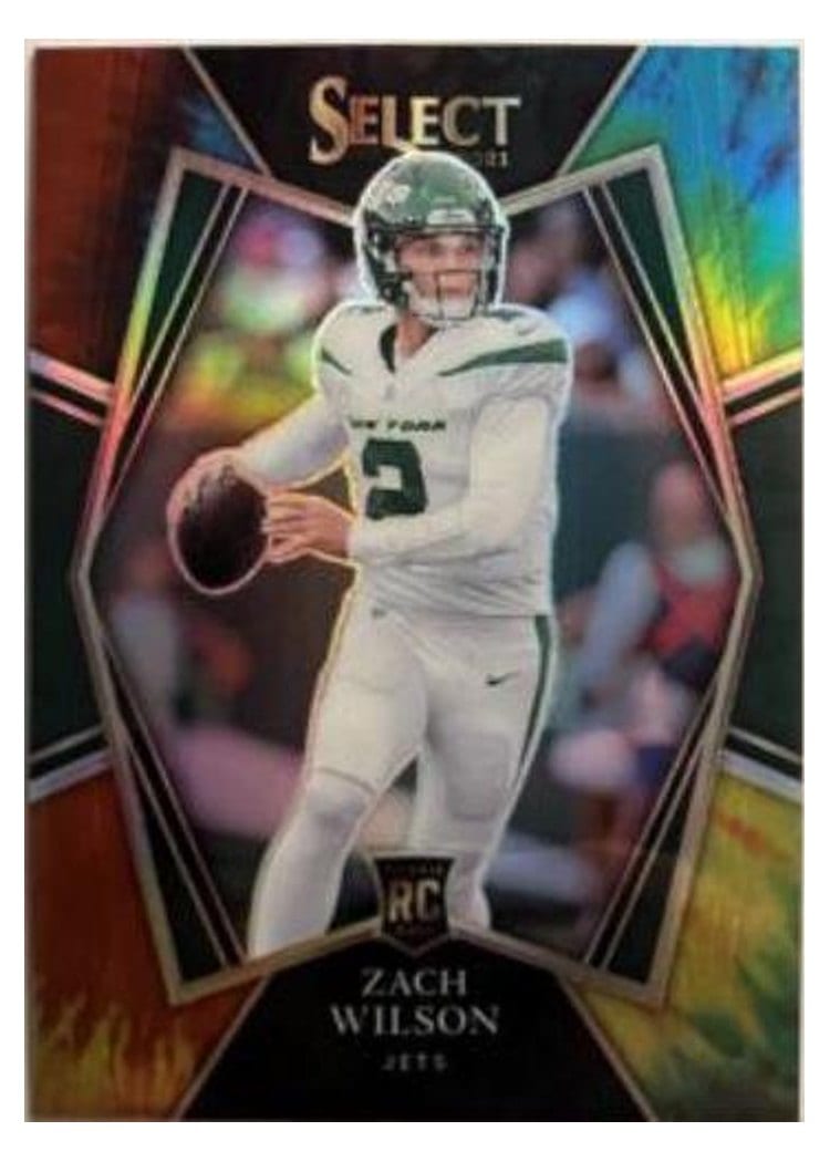 2021 Panini Select Base Set Zach Wilson #144 card