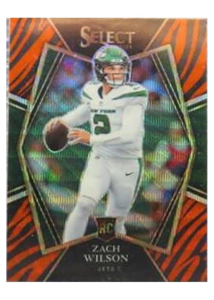 2021 Panini Select Base Set Zach Wilson #144 card