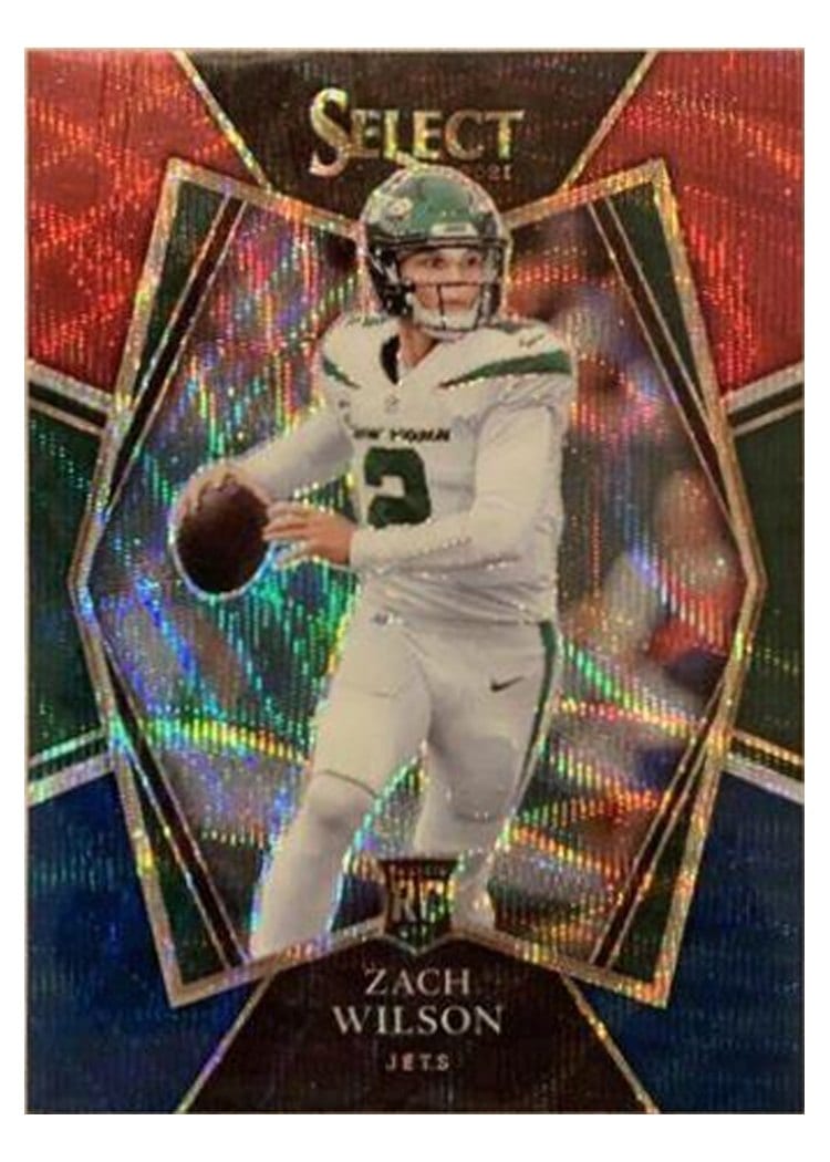2021 Panini Select Base Set Zach Wilson #144 card