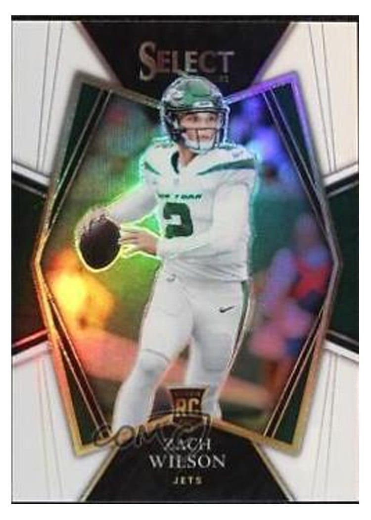 2021 Panini Select Base Set Zach Wilson #144 card