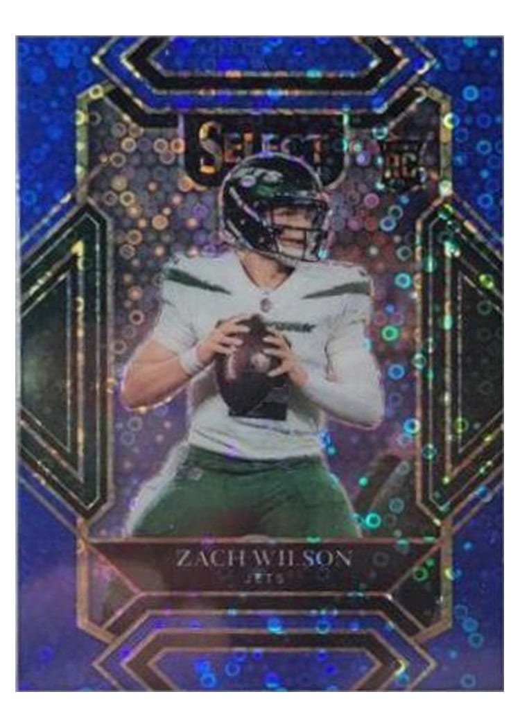 2021 Panini Select Base Set Zach Wilson #244 card